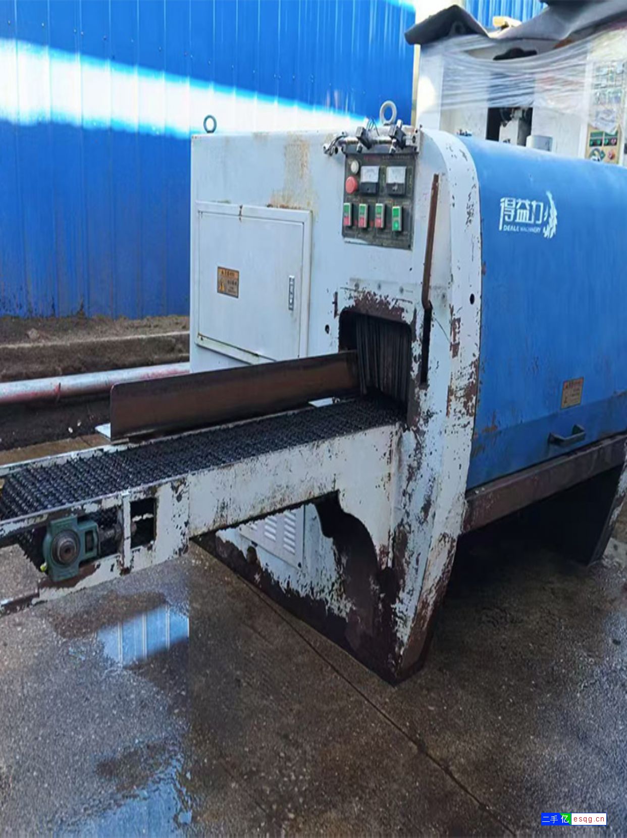 转让 16公分圆木多片锯 福建得力产型号 MJ-Y-2