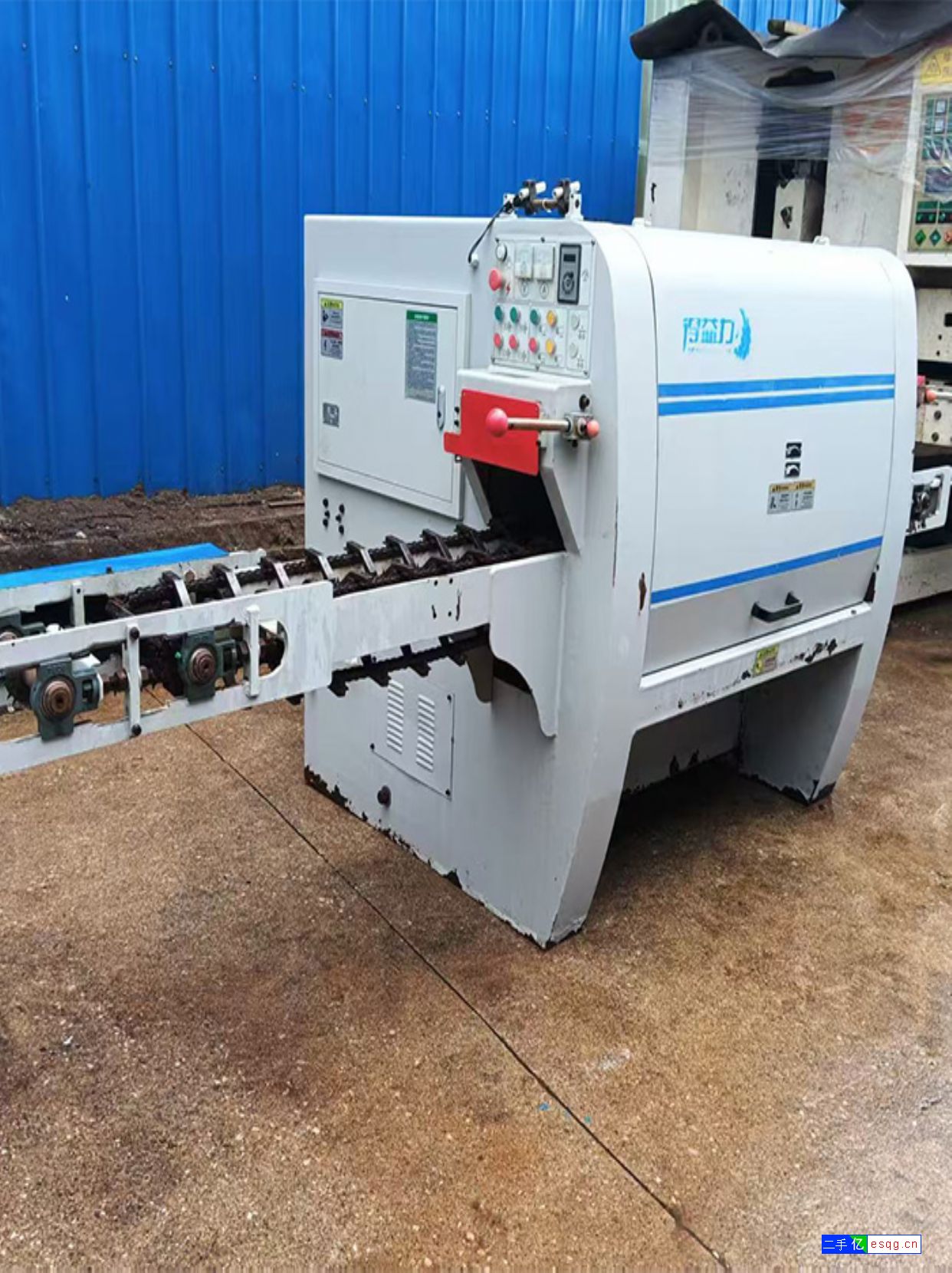 半价转让 16型圆木多片锯 福建得力产 9成新 木-2