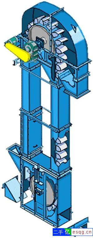出售二手九成新TH250小型链条提升机8米高-1