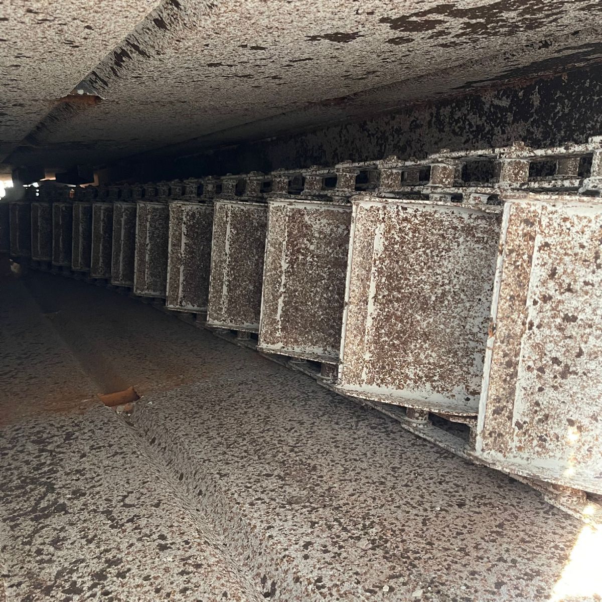 出售二手NE50板链斗式提升机 散装物料垂直提升设-2