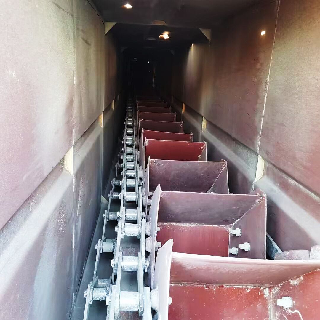 出售二手九成新NE100板链斗式提升机 散装物料垂-1