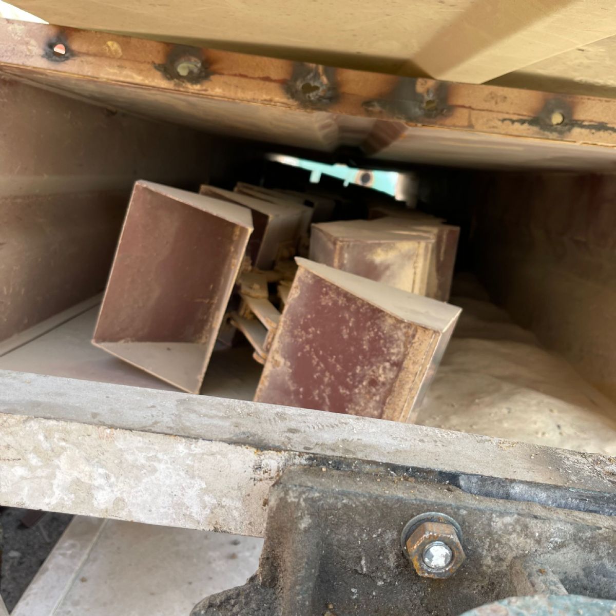 二手NE30板链斗式提升机 散装物料垂直提升机-2