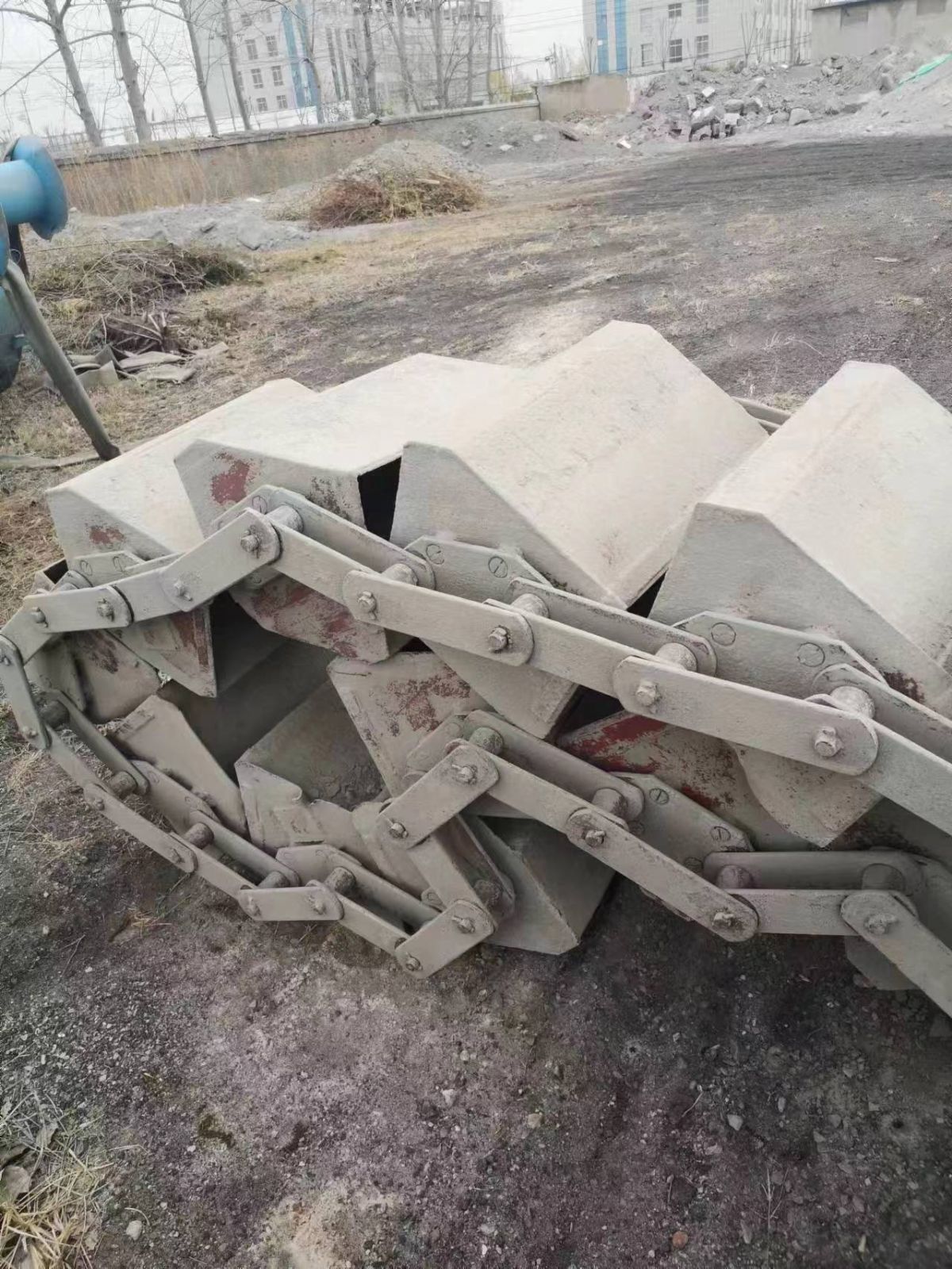 出售二手Ne150板链斗式提升机 散装物料垂直输送-1