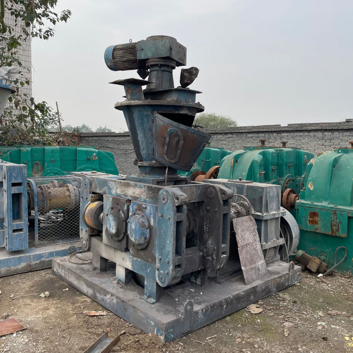 二手发达机械GZL500型干法造粒机 双输出高压干-2