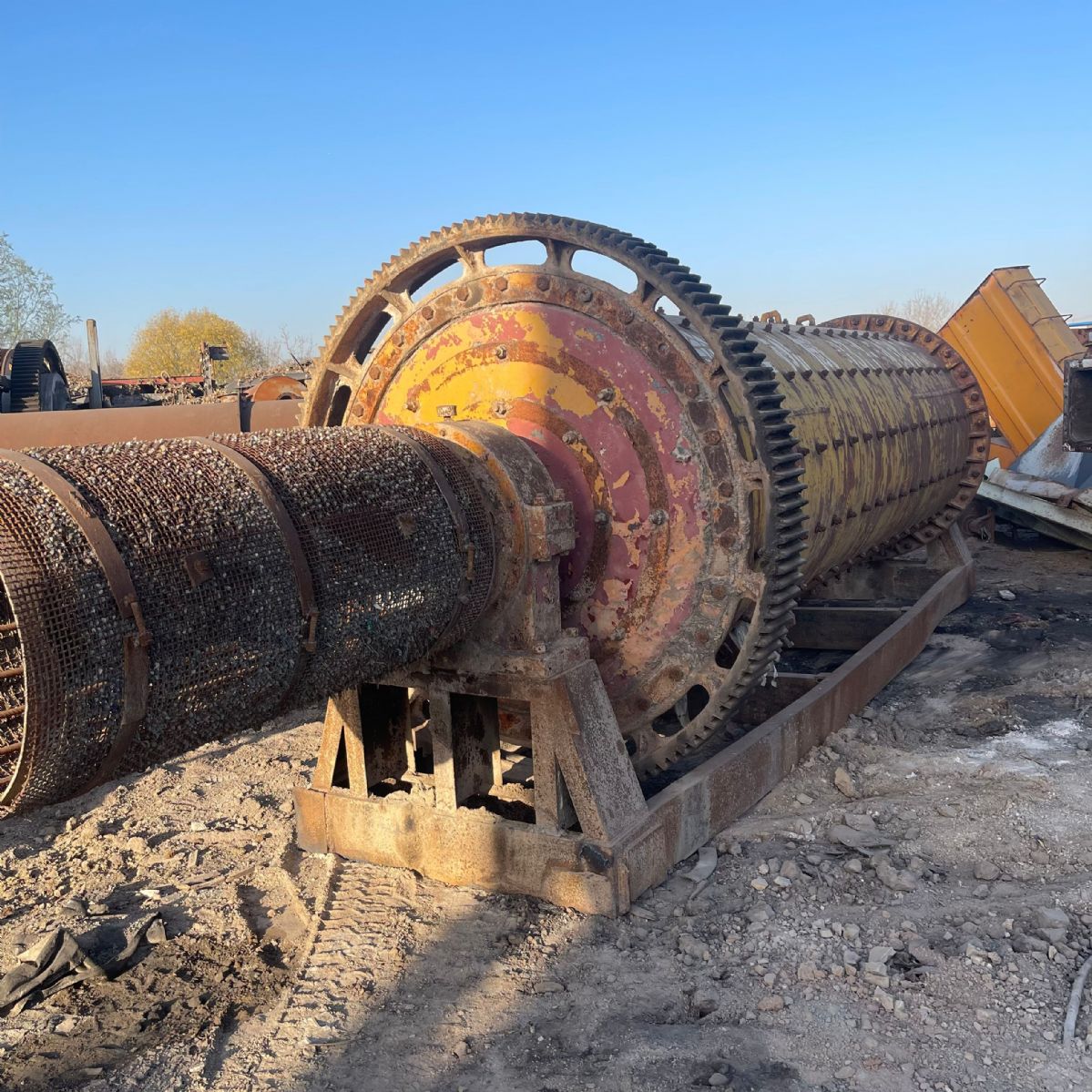 二手九成新1500x4500大磨头球磨机 1545-2