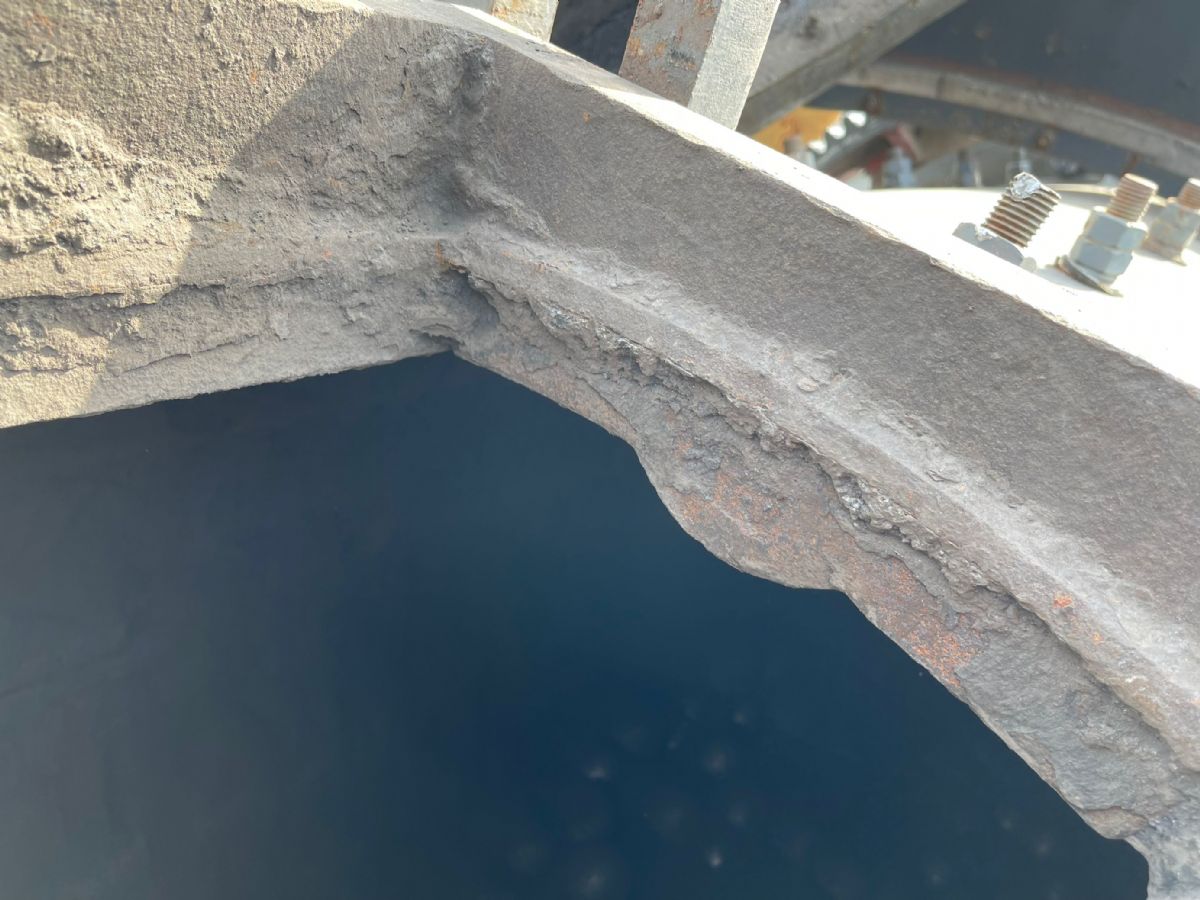 二手九成新1.2x2.4米球磨机 石灰石粉碎机-2