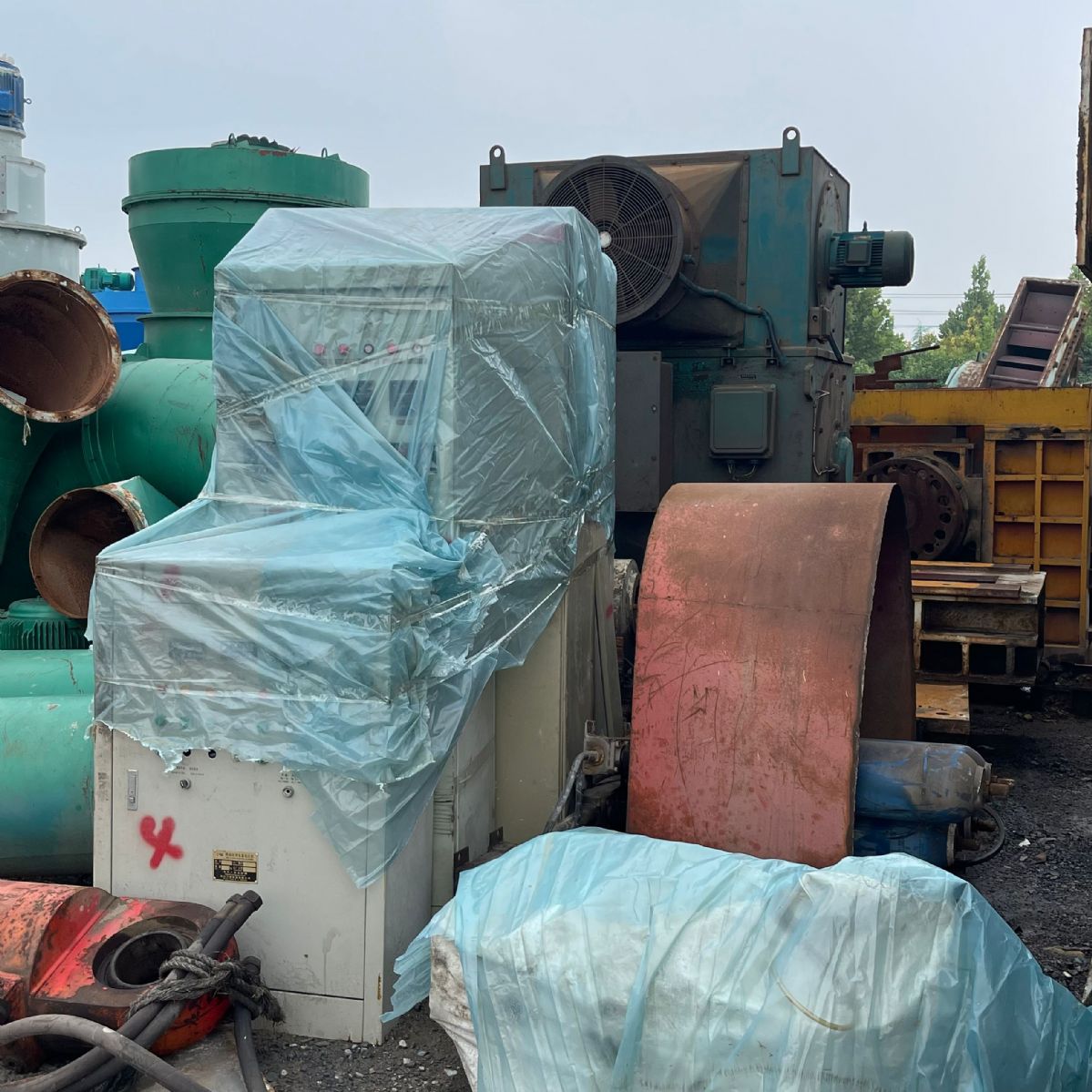 二手中压HRM2200煤粉立式磨粉机 大型水泥熟料-5