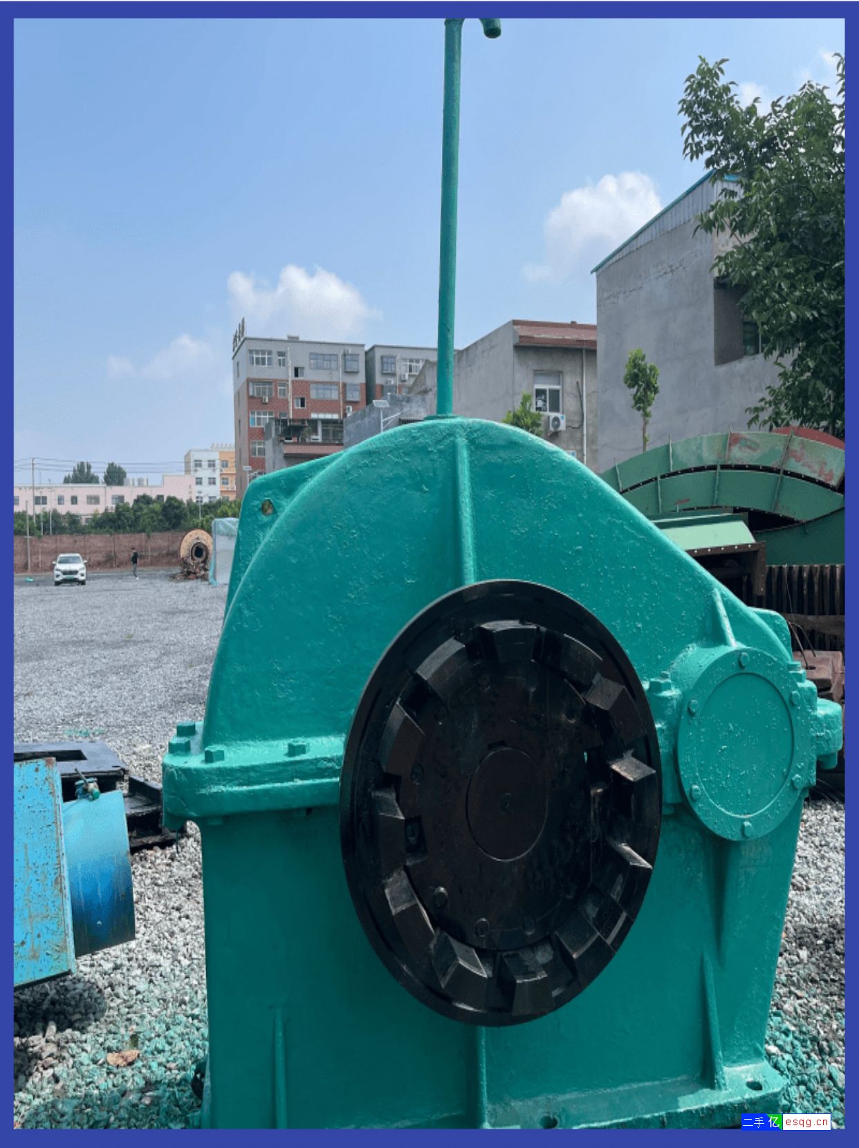 二手九成新2.2x11米三仓轴承球磨机-2