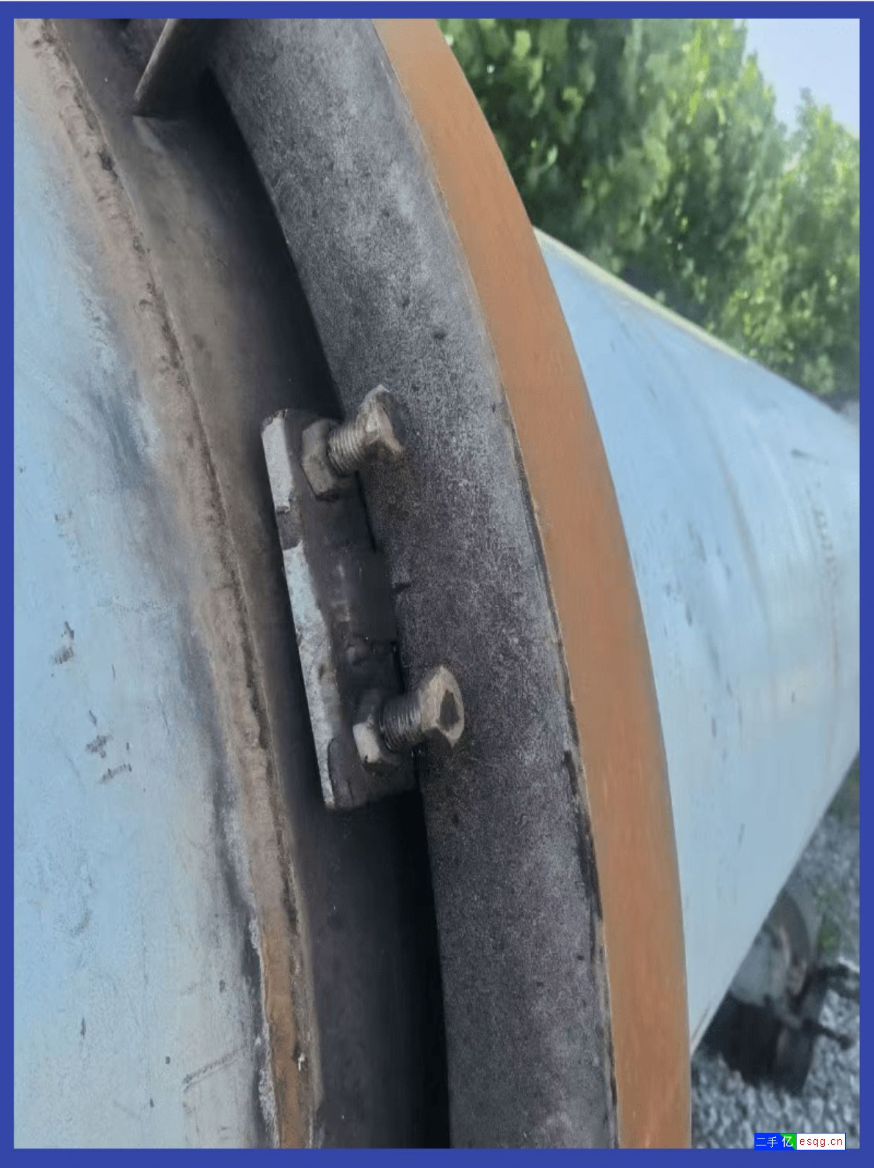 转让安装未用1.5x16米单筒烘干机 矿渣干燥机-2