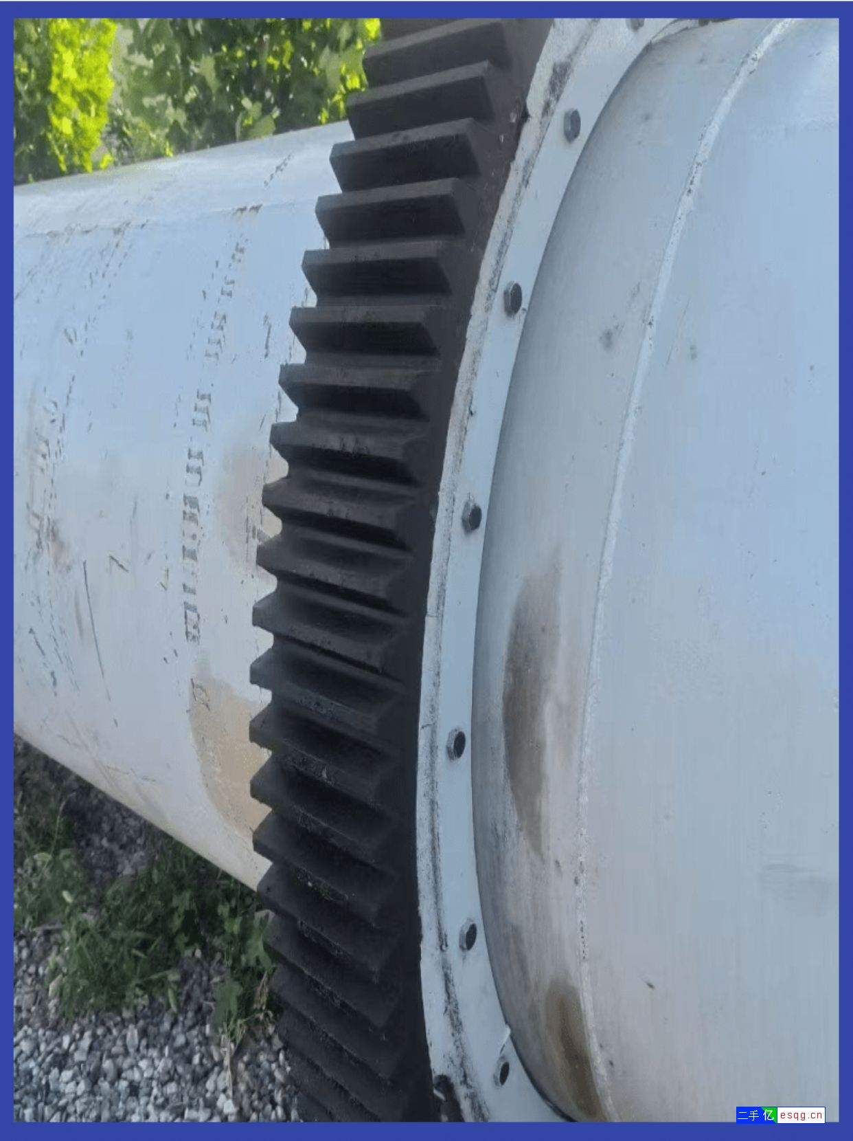 转让安装未用1.5x16米单筒烘干机 矿渣干燥机-3