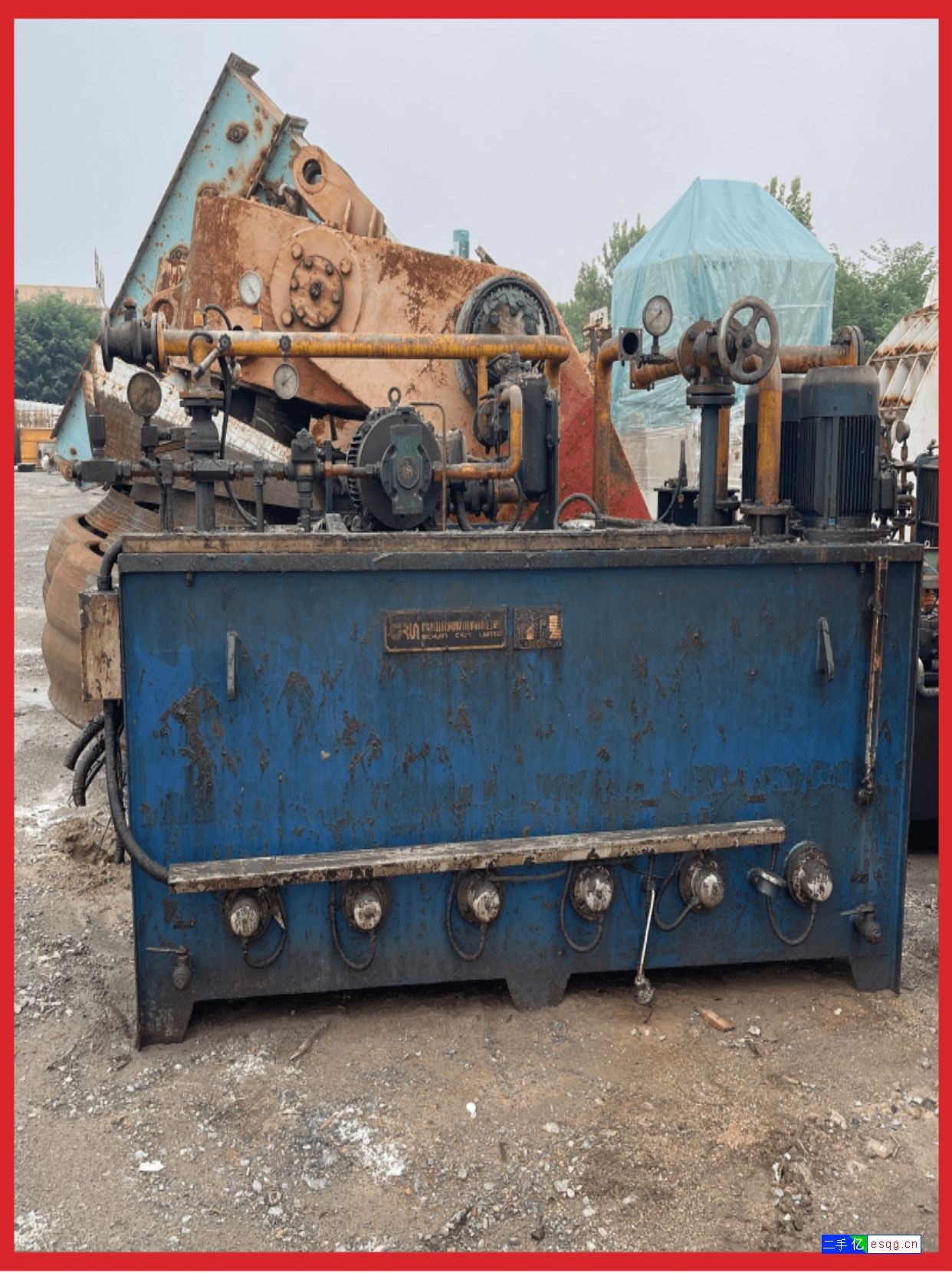 转让中亚2200型立式磨粉机-2