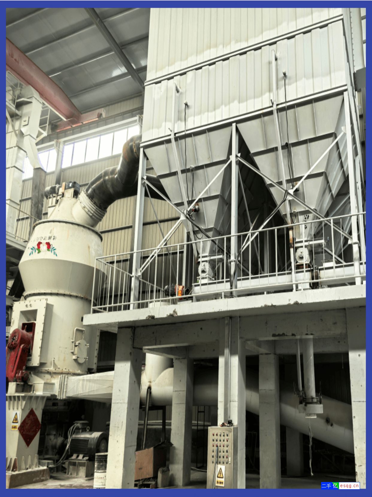 二手九成新圣恒SLM1500立式磨粉机-2