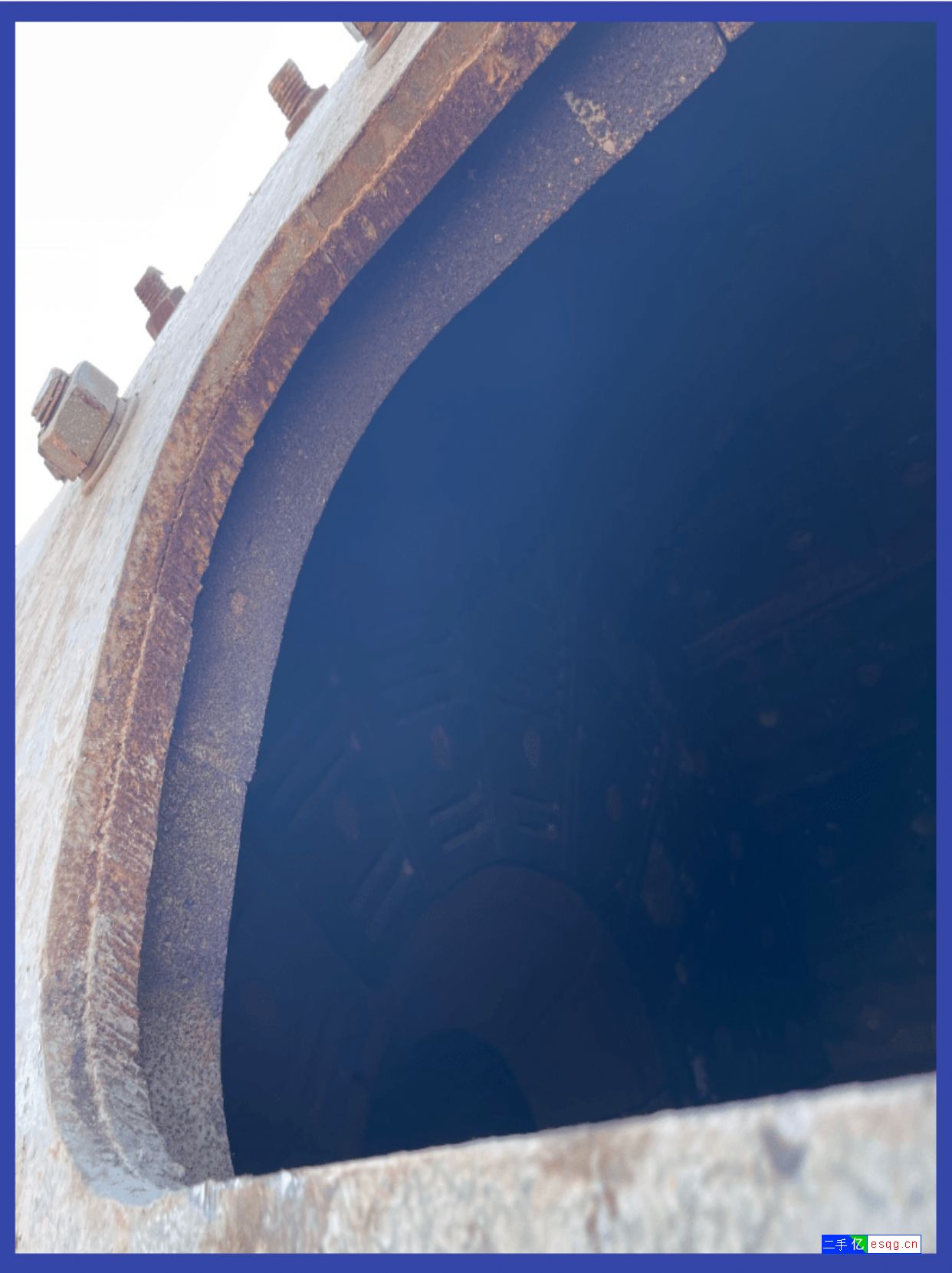 二手安装未用2.2x9.5米三仓球磨机-1