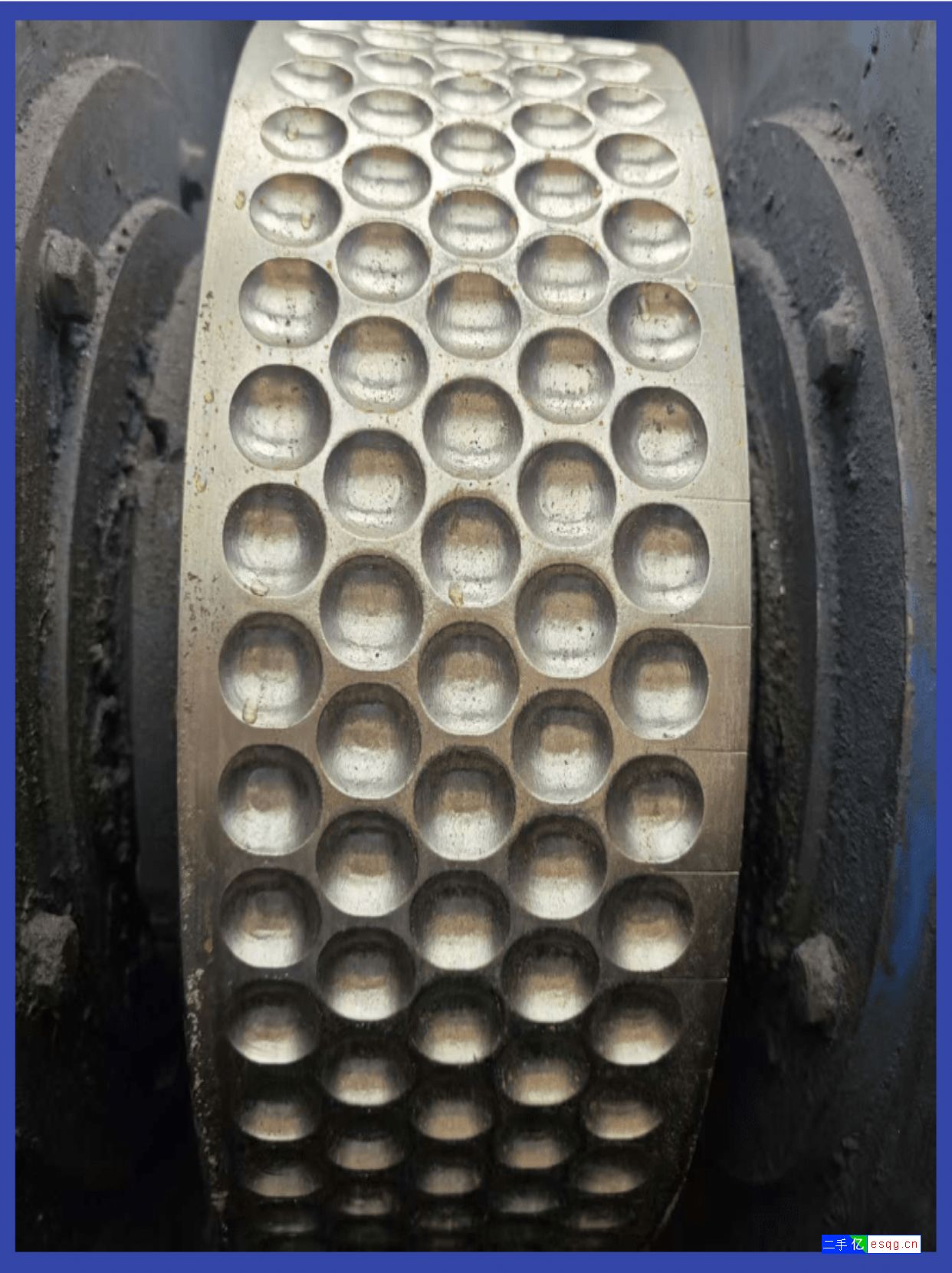 二手九成新铝灰制球机 520型高压压球机-4