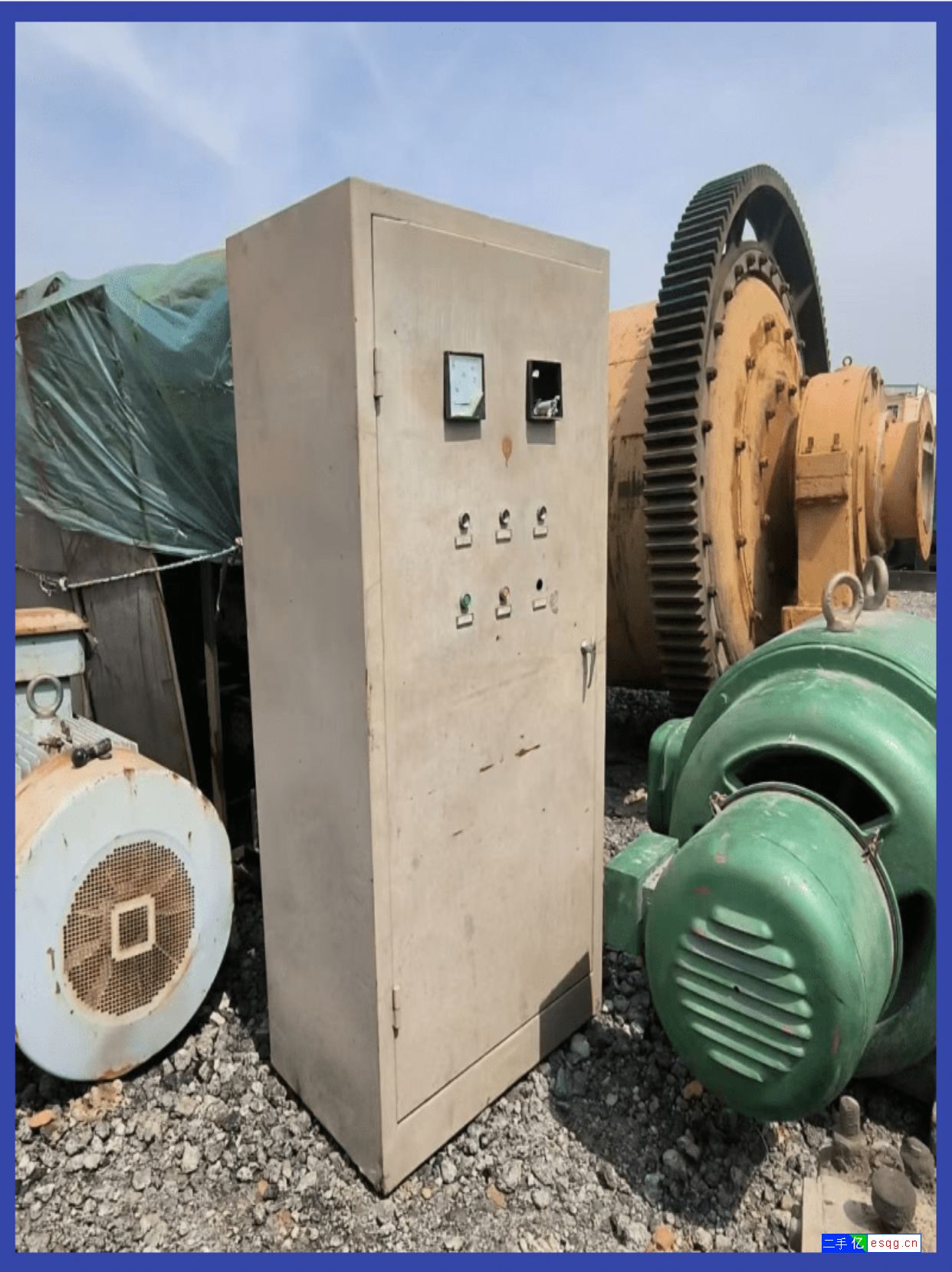 二手2136重型大轴承球磨机-3