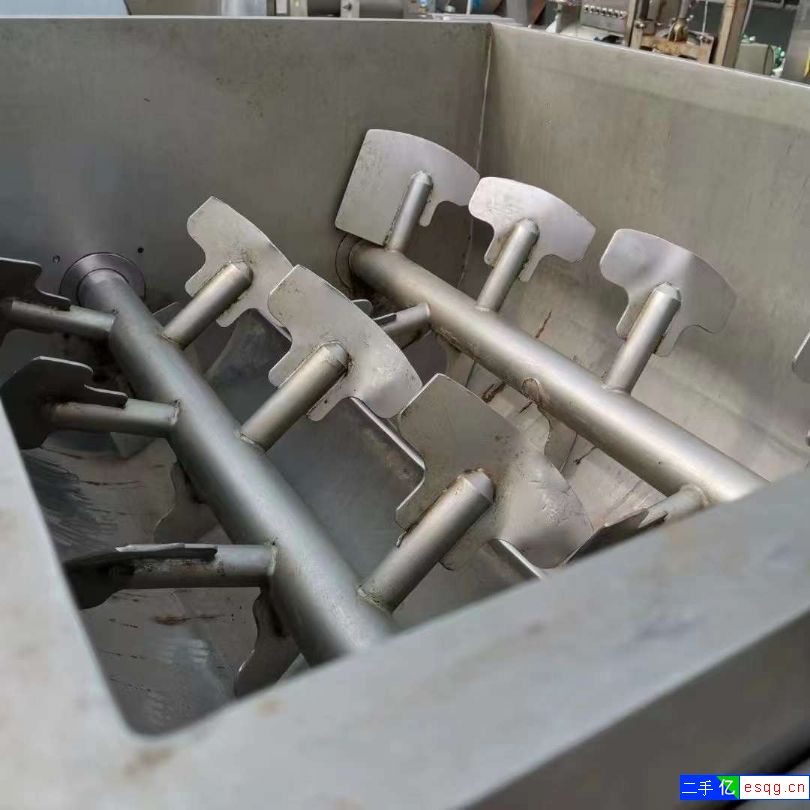 转让二手真空拌馅机 一台650型汉普双轴拌馅机-2