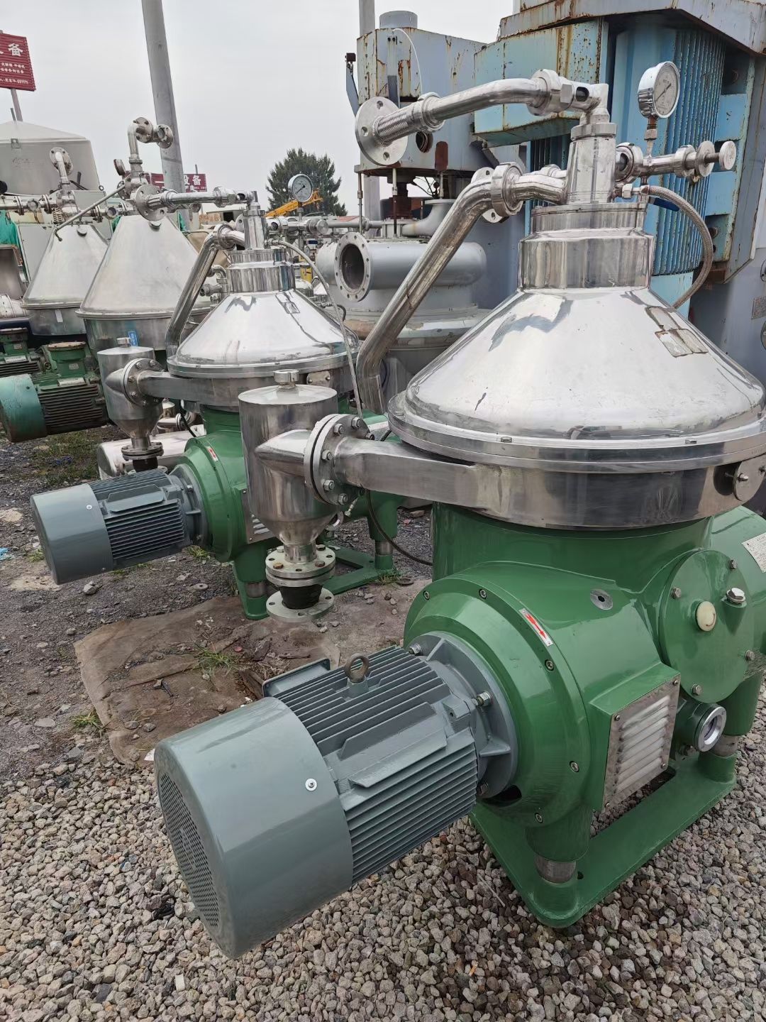 转让二手碟片分离机 两台500型三相分离碟片分离机-1