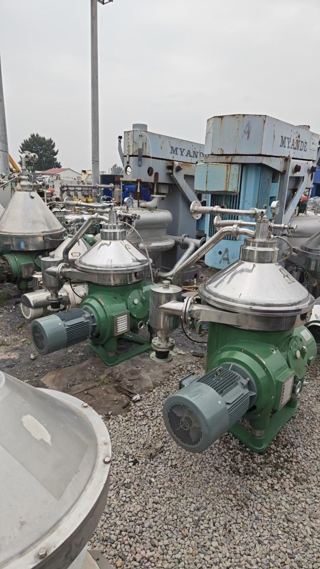 转让二手碟片分离机 两台500型三相分离碟片分离机-2