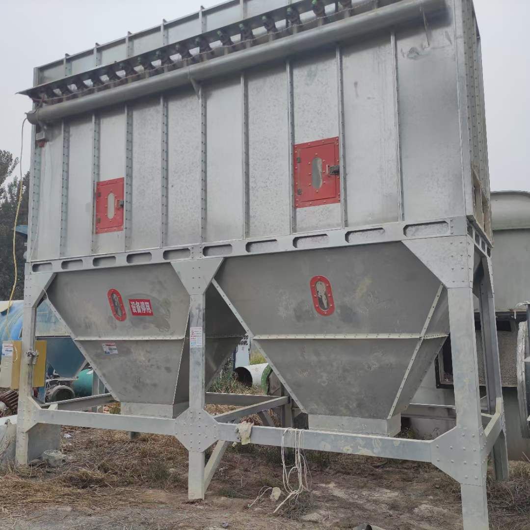 转让二手布袋除尘 一套460袋全不锈钢布袋除尘器-2