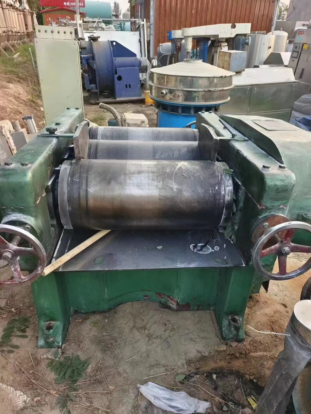 转让二手三棍研磨机 一台405型常州武进产三棍研磨-2