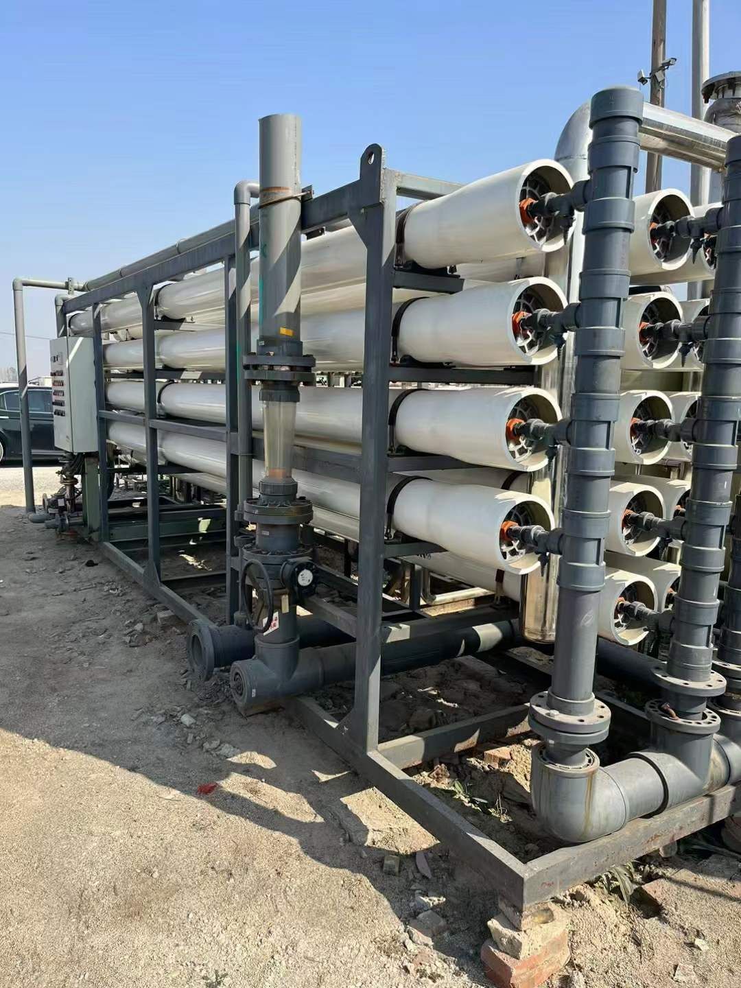 转让二手单机水处理 一套处理量80吨单机反渗透水处-1