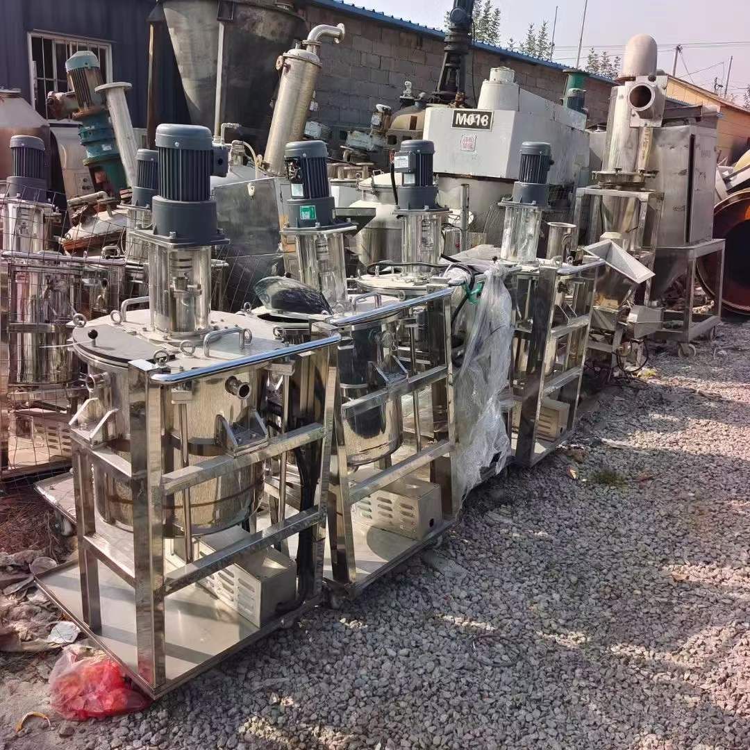 转让二手不锈钢搅拌罐 20台容积100L日本进口移-1