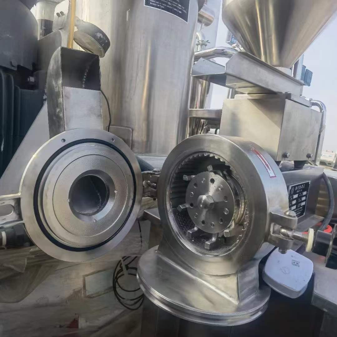 转让二手气流粉碎机 一套100型全自动流化床气流粉-2