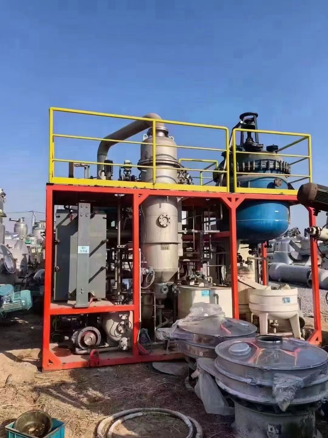 转让二手MVR蒸发器 一套材质316MVR蒸发器-1