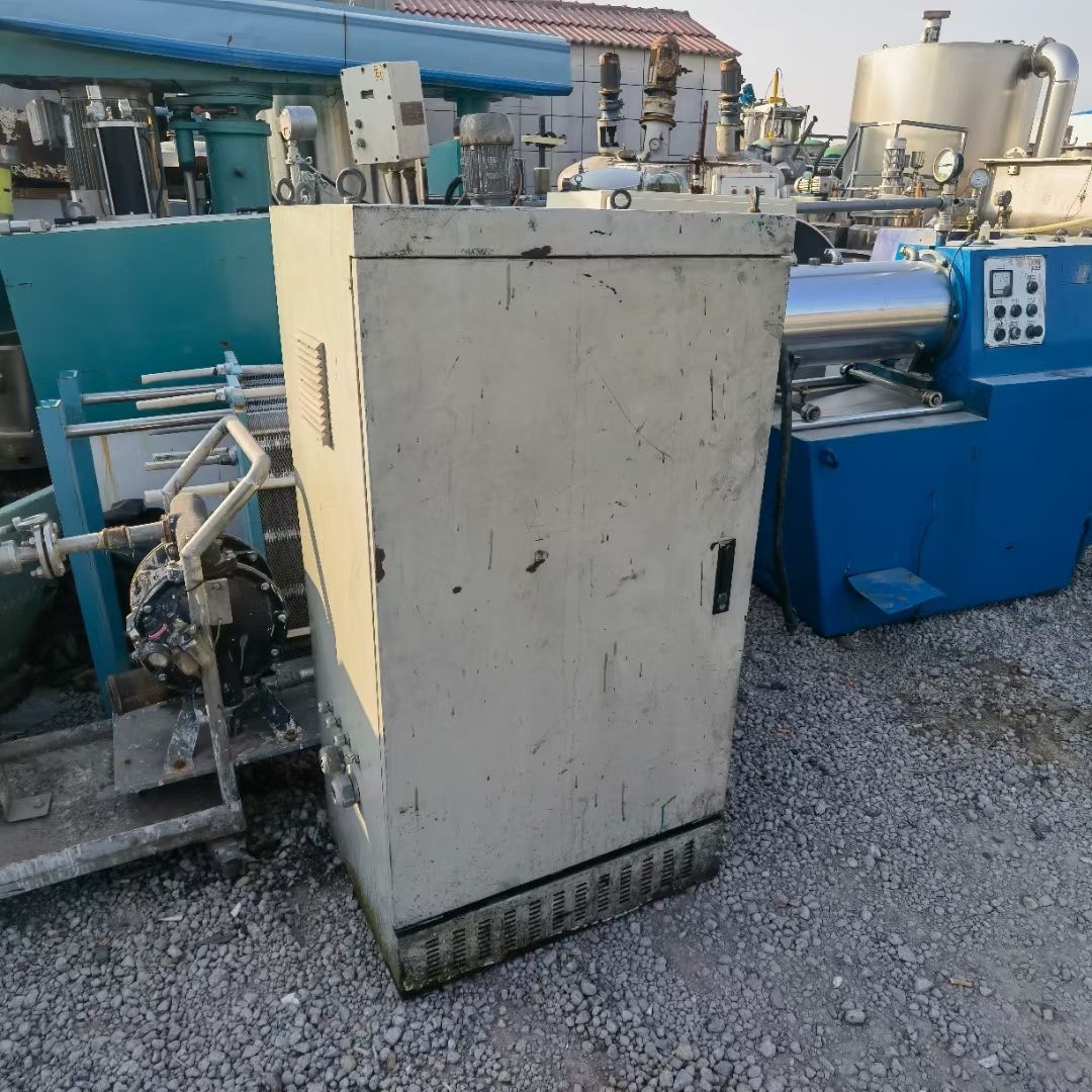 转让二手卧式砂磨机 一台容积25L重庆德高产卧式棒-2