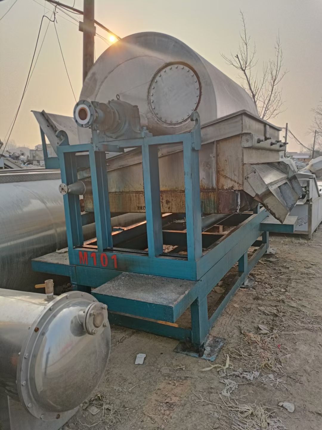 转让二手滚筒式切片机 一台1500X1800型滚筒-1