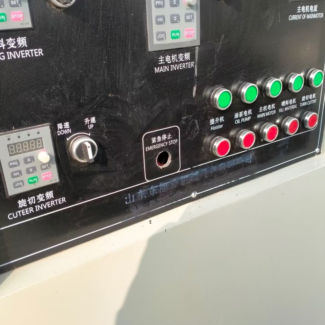 转让二手螺杆膨化机 一套120型东旭亚产双螺杆膨化-2