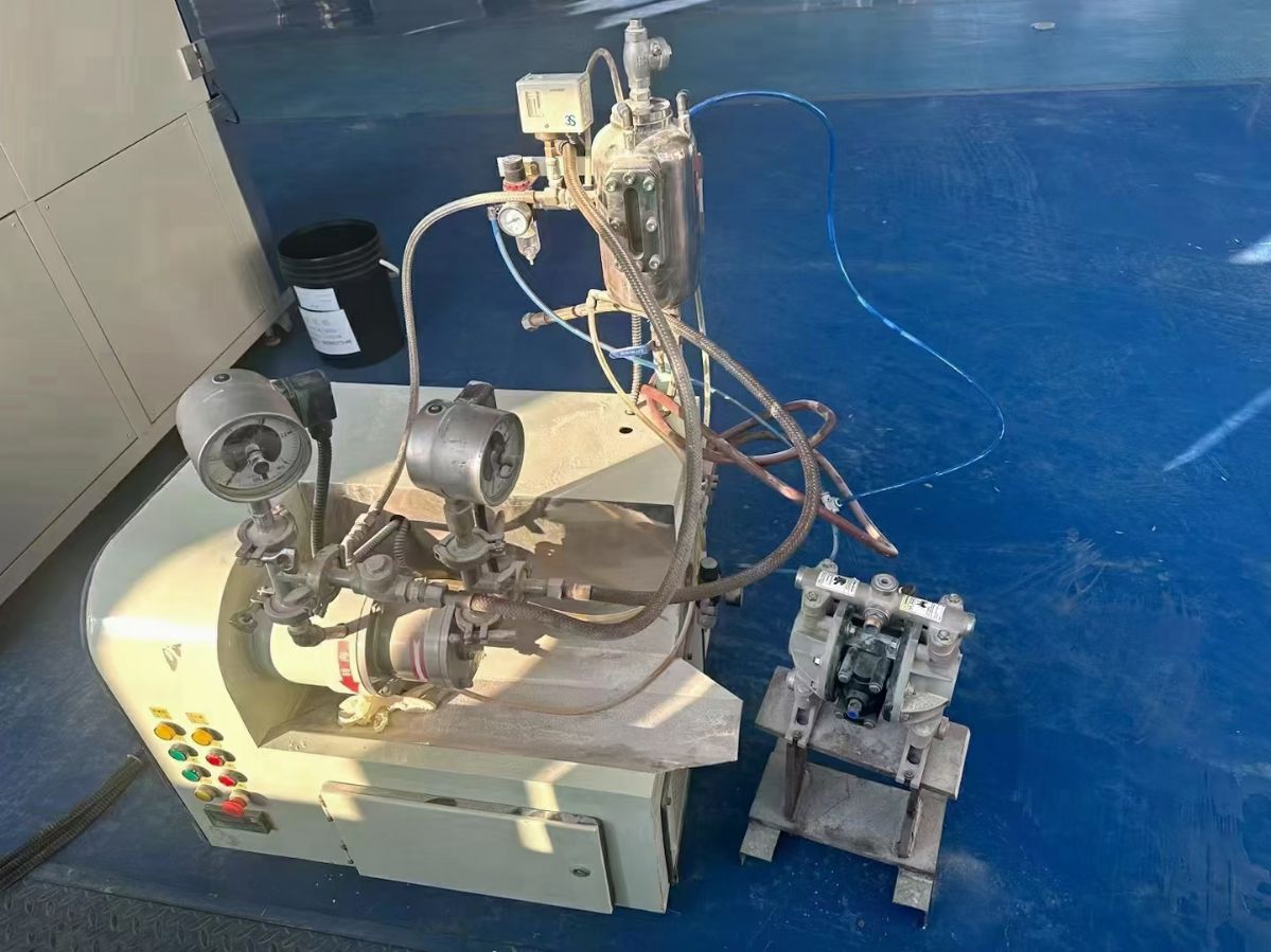 转让二手卧式砂磨机 一台实验型1升陶瓷纳米砂磨机-1