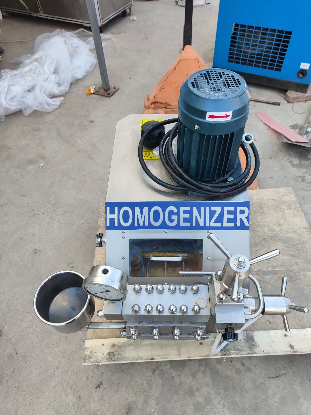 转让二手高压均质机 一台实验型540兆帕高压均质机-2