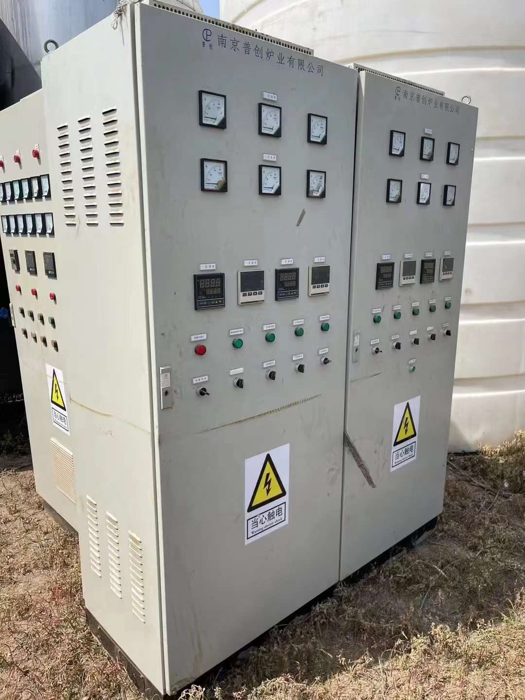 转让二手电加热回转窑 一套0.8米X18米电加热回-2