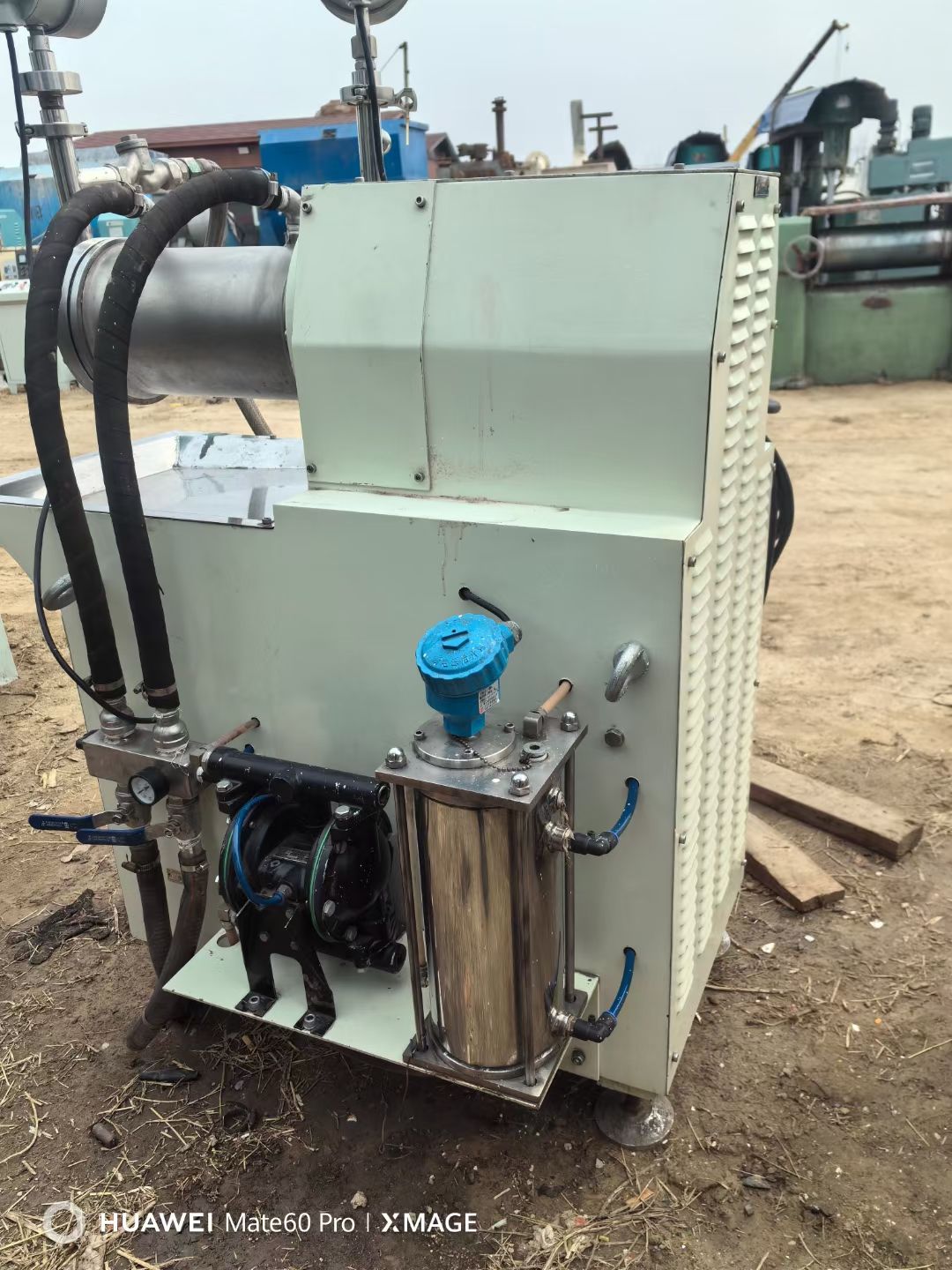 转让二手卧式砂磨机 一台实验型5L江阴精细产卧式砂-2