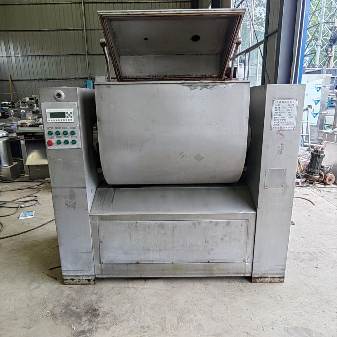 转让二手真空和面机 一台150型吉牌产卧式真空和面-1