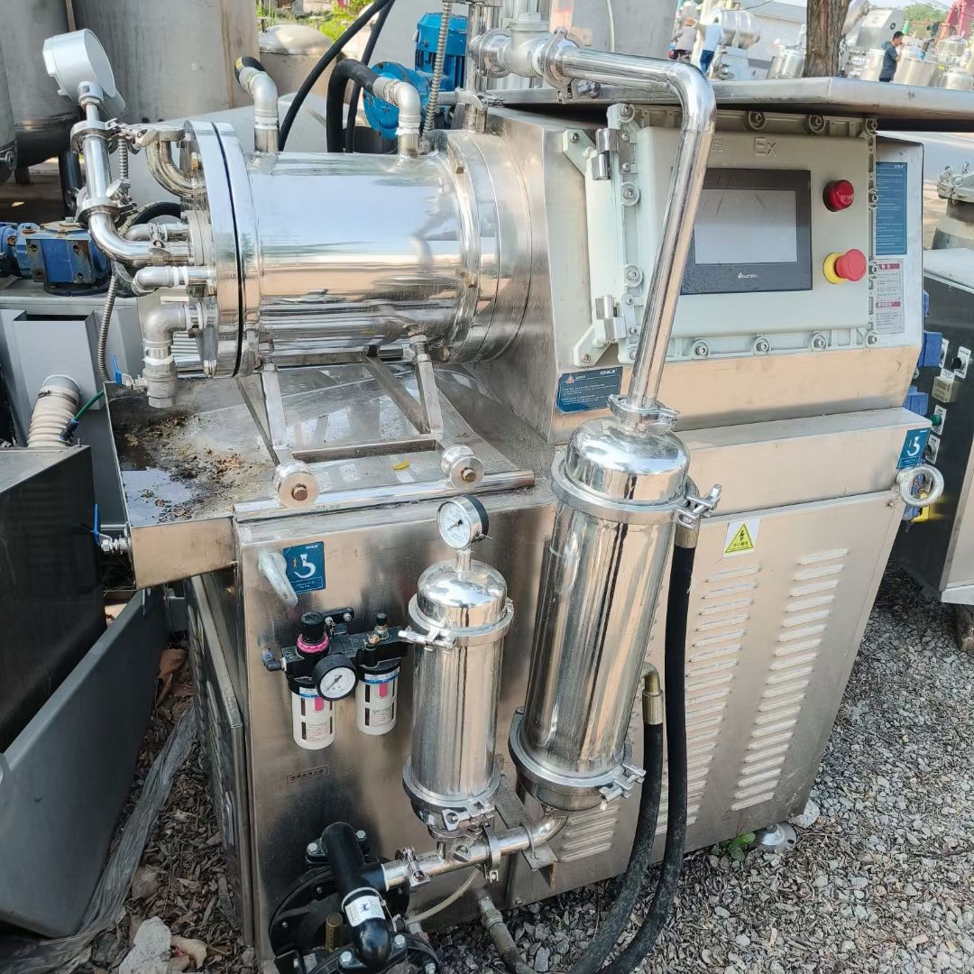 转让二手陶瓷砂磨机 一台容积10L棒块式陶瓷纳米砂-1