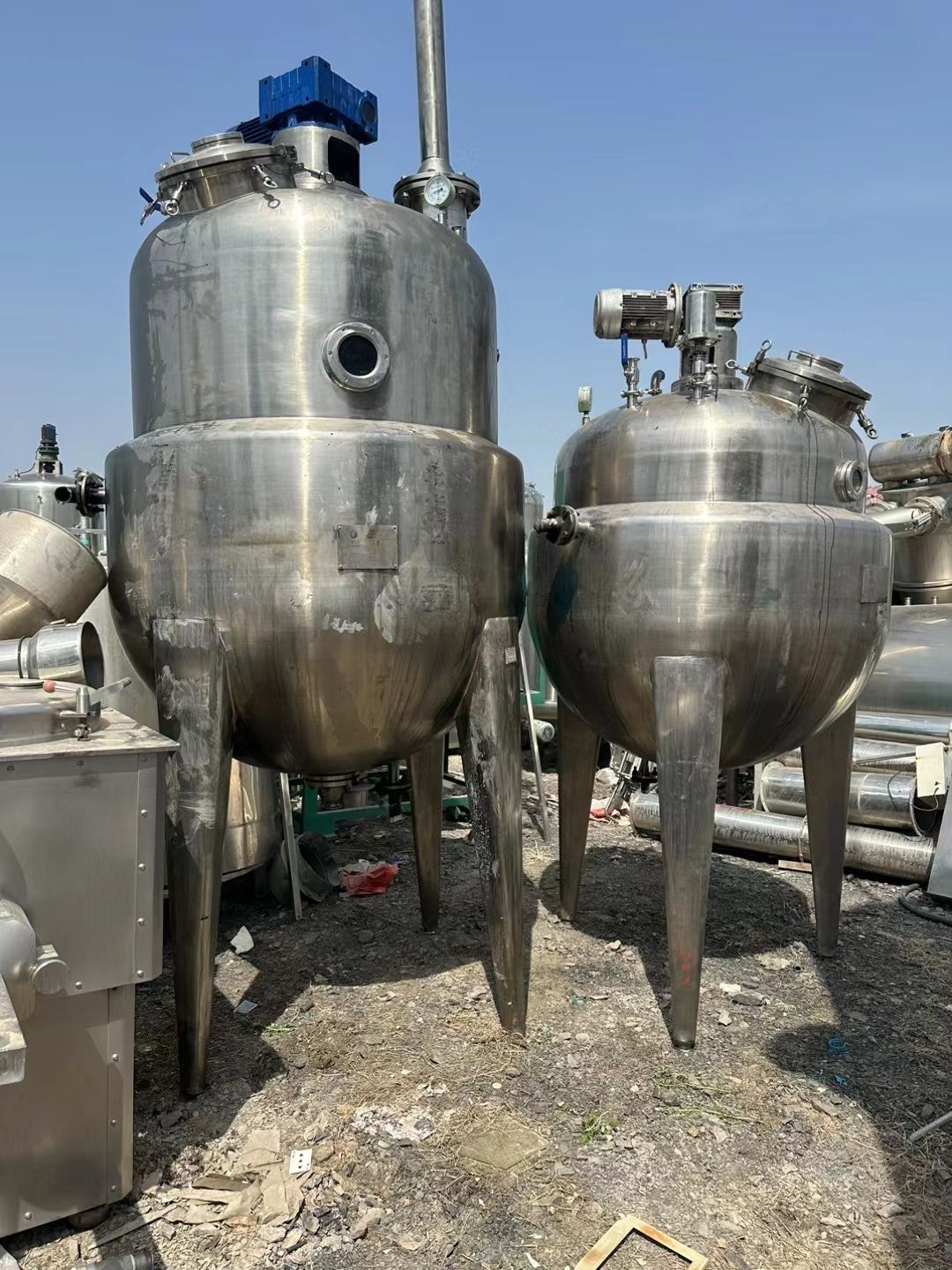 转让二手球型蒸发器 容积1000L-2000L浓缩-1