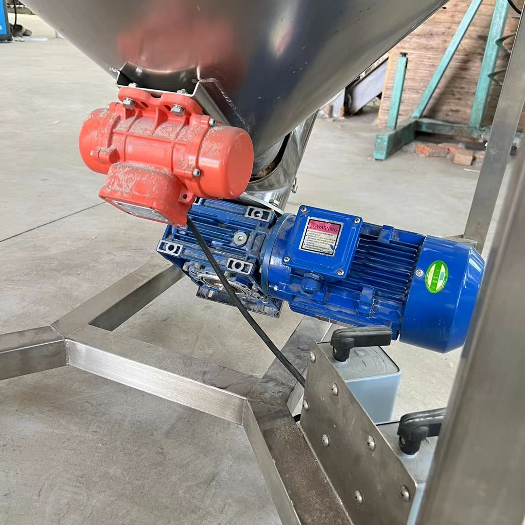 转让二手粉末包装机 一套420型伺服螺杆粉末包装机-2