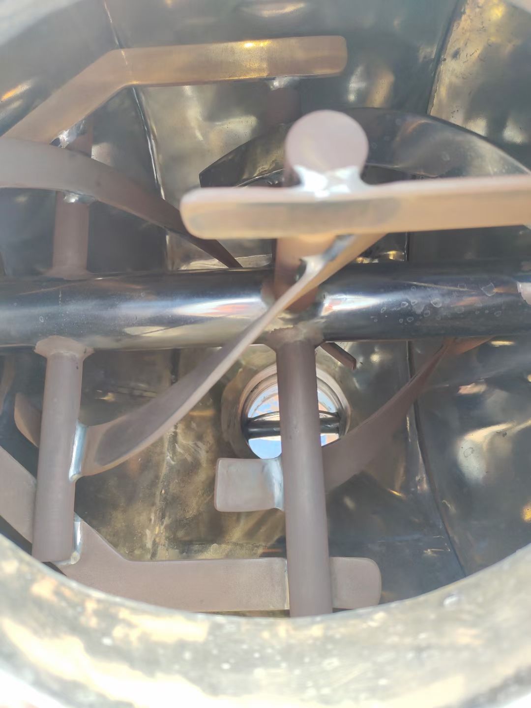 转让二手双运动混合机 一台实验型容积50L高效双运-2