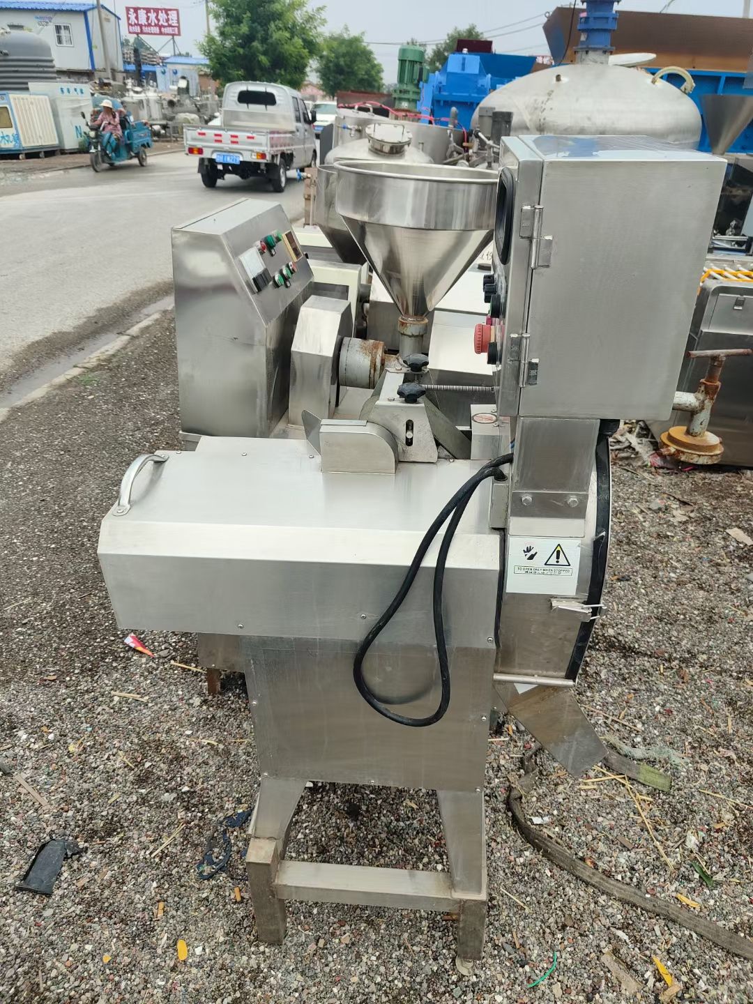 转让二手切菜机 一台805型单头蔬菜切菜机-2