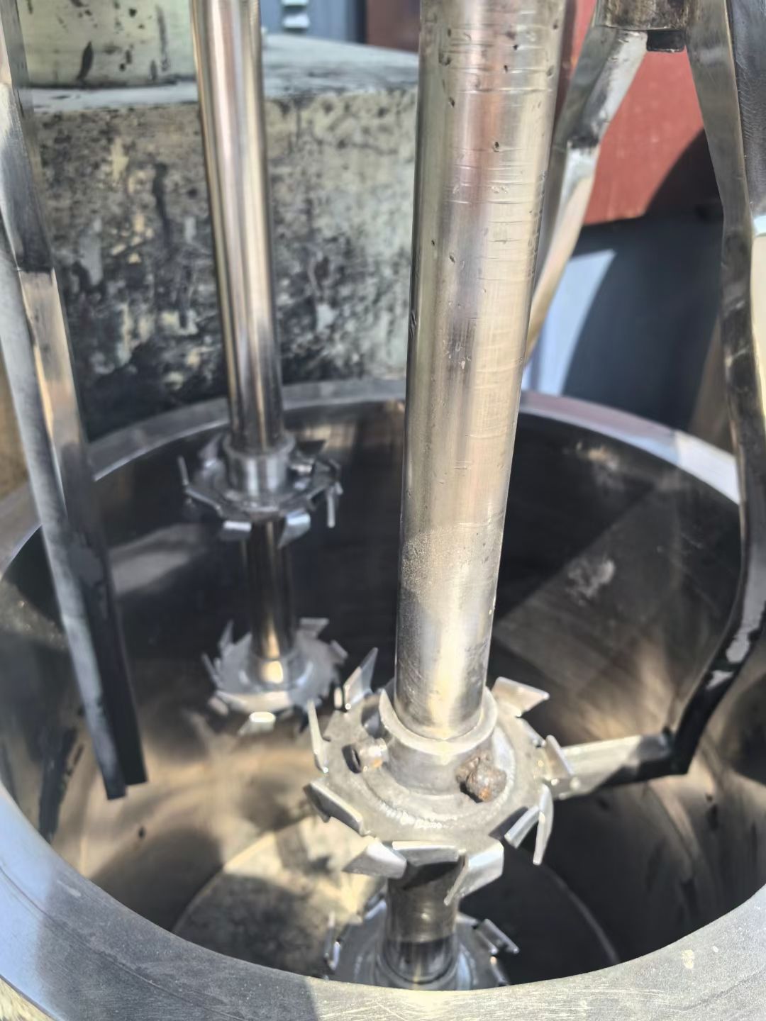 转让二手行星搅拌机 两台容积60L双层加热行星搅拌-2