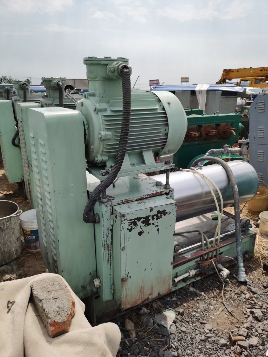 转让二手卧式砂磨机 四台容积100L重庆佩特产卧式-1