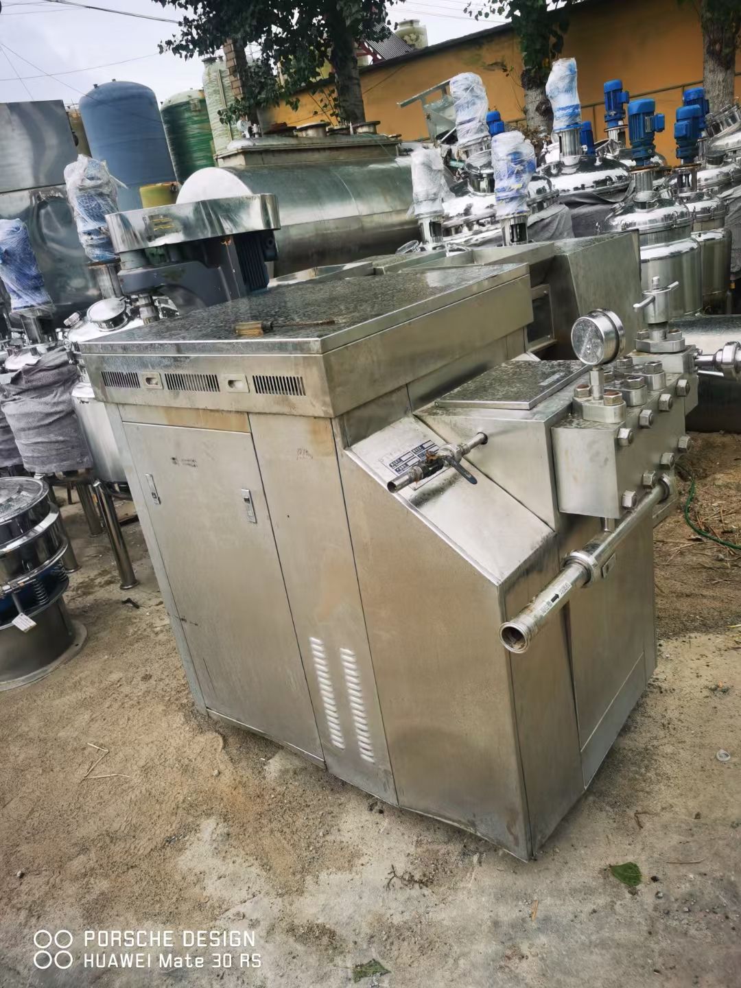 转让二手高压均质机 一台容积1000L压力70照片-2