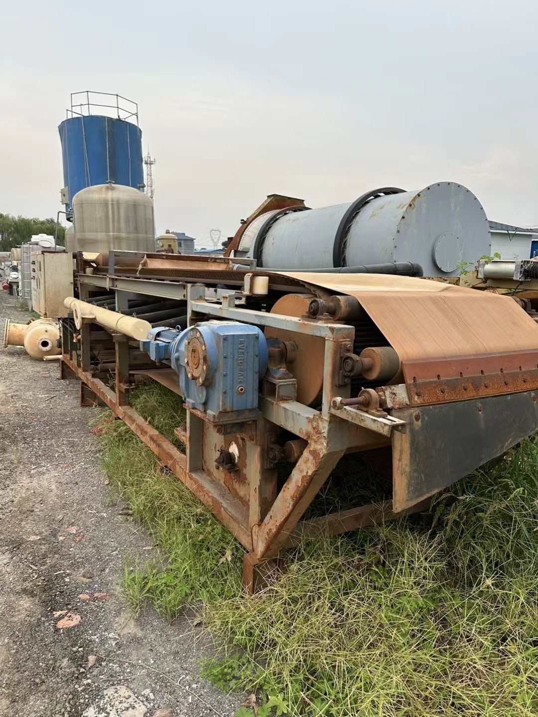 转让二手橡胶过滤机 一台3平方真空橡胶带式过滤机-1