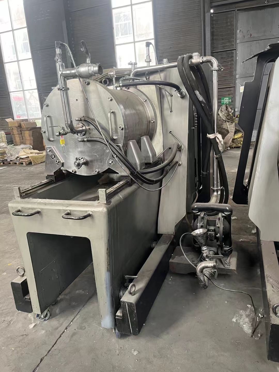 转让二手卧式砂磨机 一台容积90升广州产纳米级卧式-1