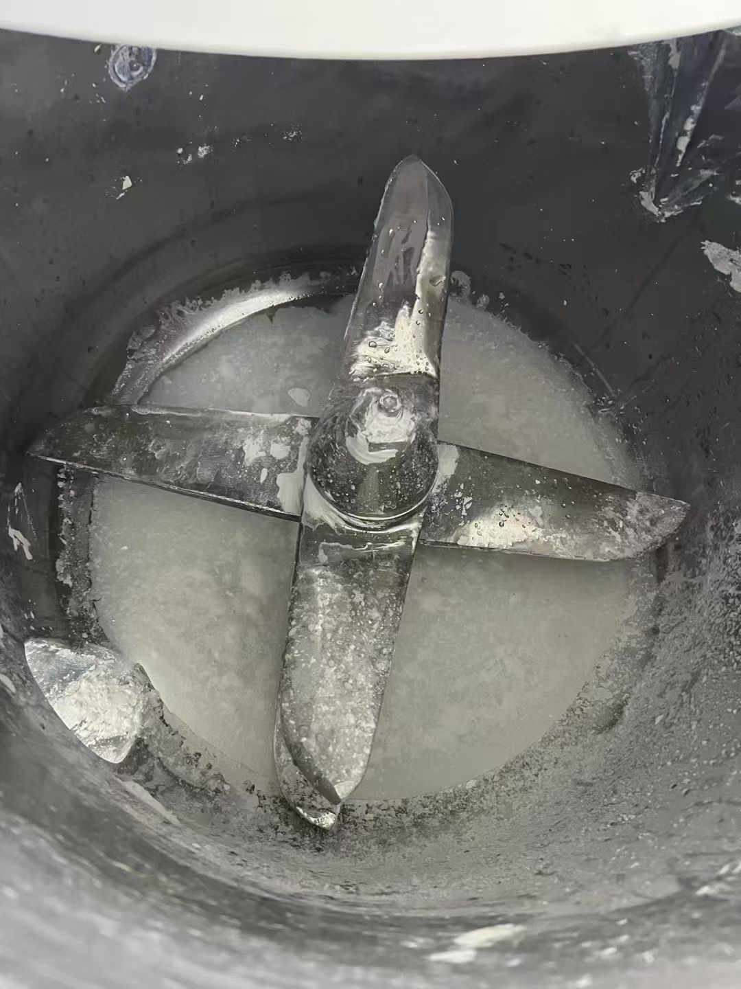 转让二手高速混合机 一台容积100L带加热立式高速-2