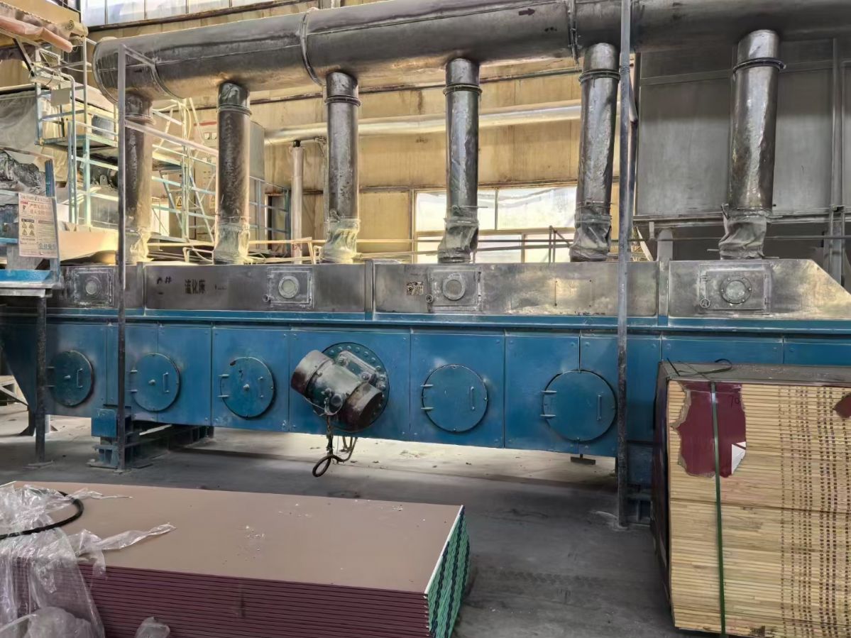 转让二手流化床干燥机 一套1.4米X9米不锈钢振动-2