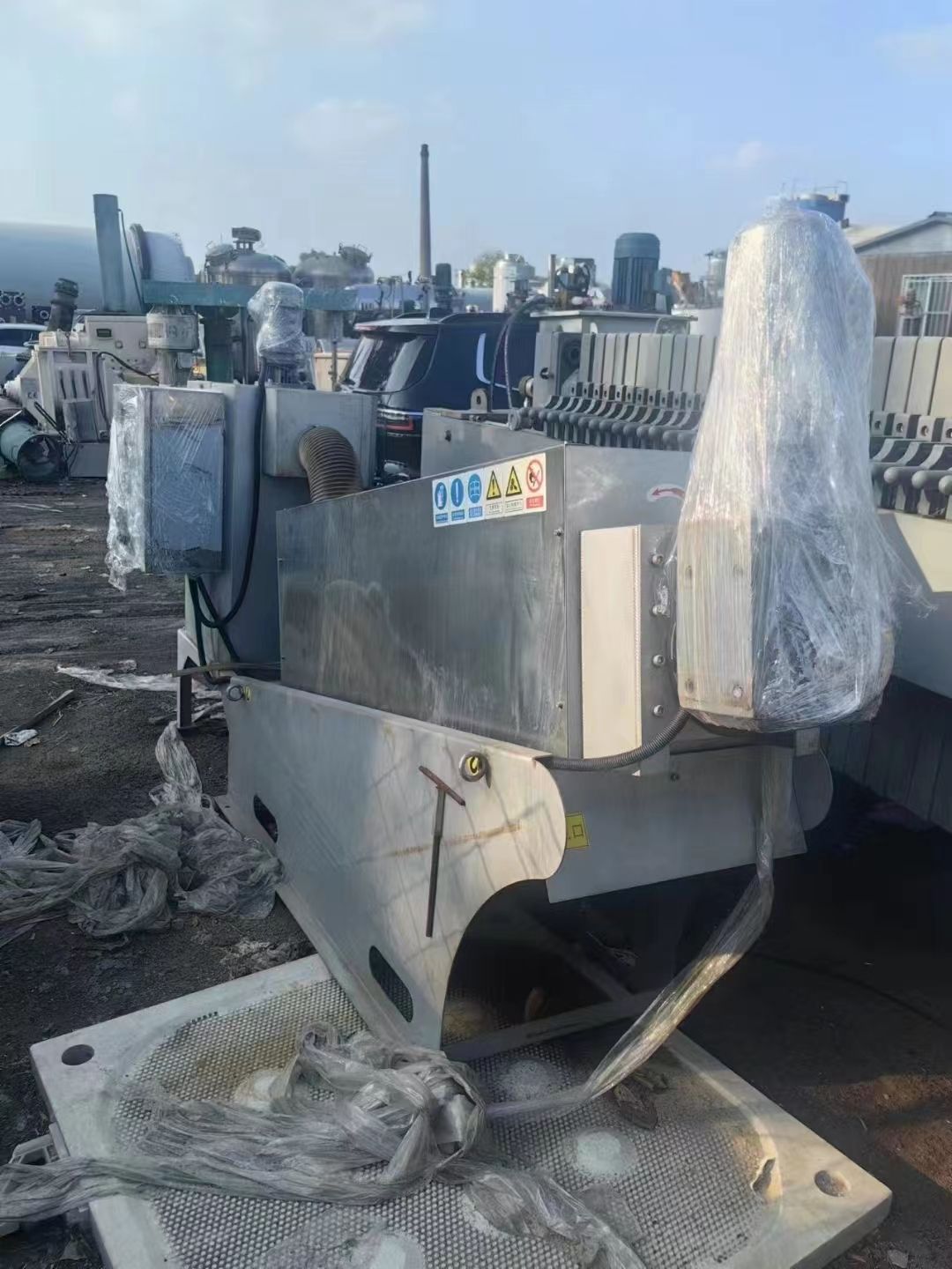 转让二手污泥脱水机 一台301型宜兴产叠螺式污泥脱-1