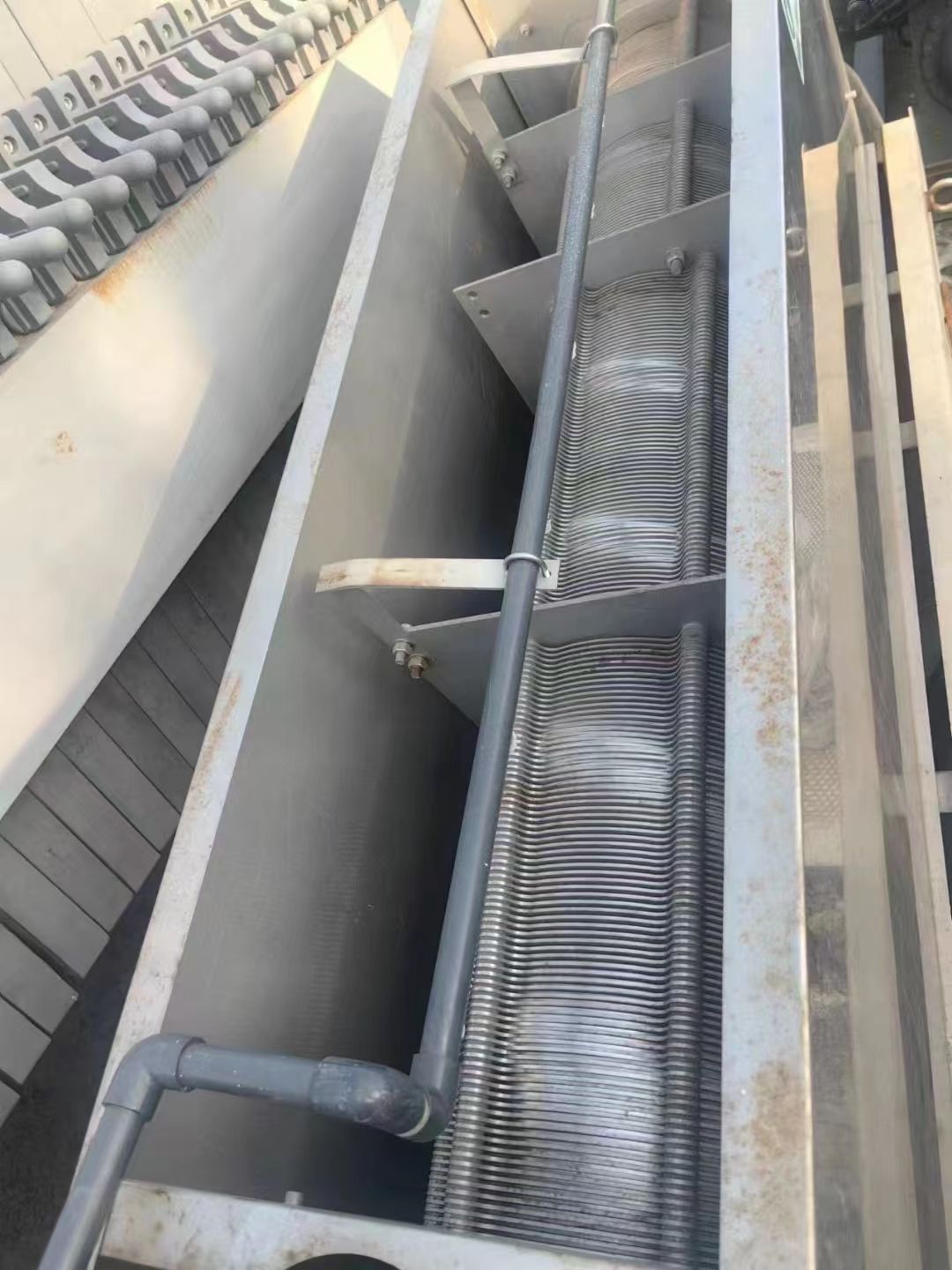 转让二手污泥脱水机 一台301型宜兴产叠螺式污泥脱-2